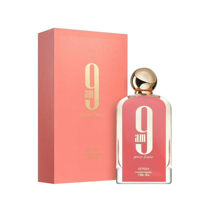 Afnan 9am Coral EDP — Caja sellada