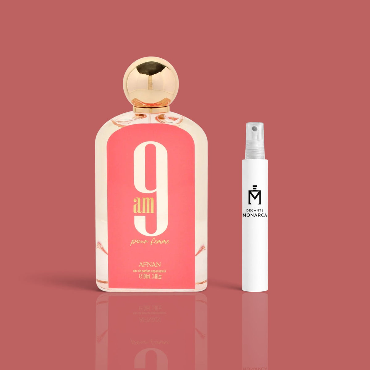 Afnan 9am Pour Femme EDP en vial atomizador